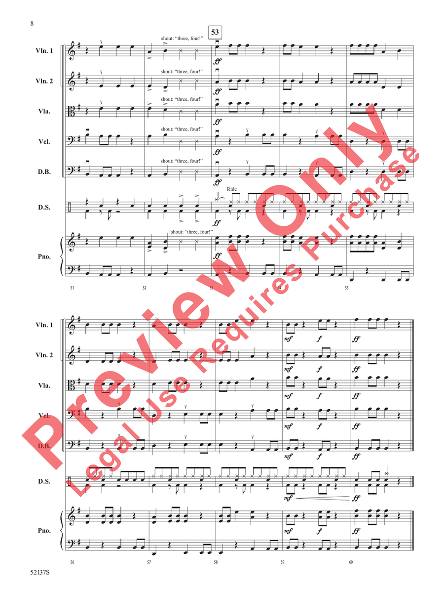 We're Number One! String Orchestra - Sheet Music page 9