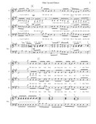 Shut Up And Dance 4-Part scores gallery preview page 3