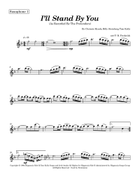I'll Stand By You Tenor Saxophone scores gallery preview page 3