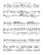 Pergolesi: Se tu m'ami, se sospiri (transposed to d minor) Piano, Vocal scores gallery preview page 3