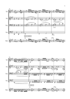 Swim Brass Quartet scores gallery preview page 3