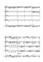 Swim Brass Quartet scores gallery preview page 5