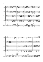 Swim Brass Quartet scores gallery preview page 6