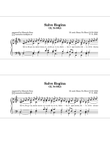 Salve Regina (Gotteslob 666; Orgel leicht gesetzt; easy organ manualiter)