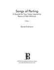 Songs of Parting: A Quartet for Four Violas Inspired by Poems of Walt Whitman