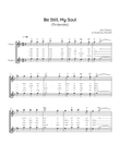 Be Still, My Soul (Finlandia) - Flute Duet in F - Easy With Chords & Lyric