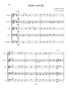 20 Peaceful Hymns for String Orchestra String Orchestra scores gallery preview page 4