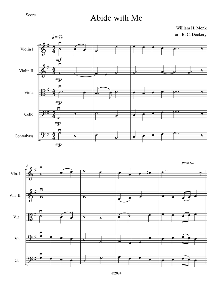 20 Peaceful Hymns for String Orchestra by Various String Orchestra - Digital Sheet Music page 4