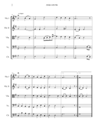 20 Peaceful Hymns for String Orchestra String Orchestra scores gallery preview page 5
