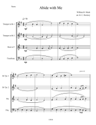 20 Peaceful Hymns for Brass Quartet Brass Quartet scores gallery preview page 4