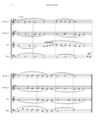 20 Peaceful Hymns for Brass Quartet Brass Quartet scores gallery preview page 5