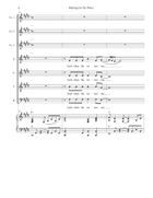 Walking On The Water (SATB) 4-Part scores gallery preview page 4