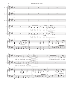 Walking On The Water (2-part choir - (Soprano and Tenor) 2-Part scores gallery preview page 4