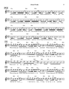 Jesus Freak Piano scores gallery preview page 3