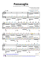 Passacaglia from Harpsichord Suite no. 7 in G minor, HWV 432 Harpsichord scores gallery preview page 5