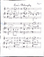 Love’s Philisophy Piano, Vocal scores gallery preview page 3