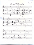Love’s Philisophy Piano, Vocal scores gallery preview page 5
