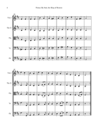 Praise, My Soul, the King of Heaven String Orchestra scores gallery preview page 4