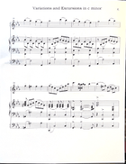 Variations and Excursions in c minor Flute Solo scores gallery preview page 4
