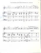 Variations and Excursions in c minor Flute Solo scores gallery preview page 5