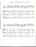 Variations and Excursions in c minor Flute Solo scores gallery preview page 6