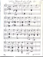 My Heart Is Like A Singing Bird Piano, Vocal scores gallery preview page 4