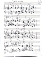 Spring Piano Solo scores gallery preview page 3