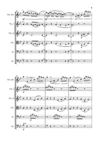 Chaconne in G minor Chamber Music scores gallery preview page 3