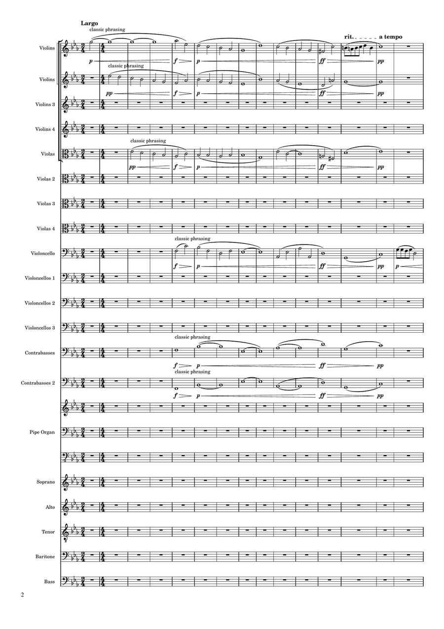 The Memory Full Orchestra - Digital Sheet Music page 2