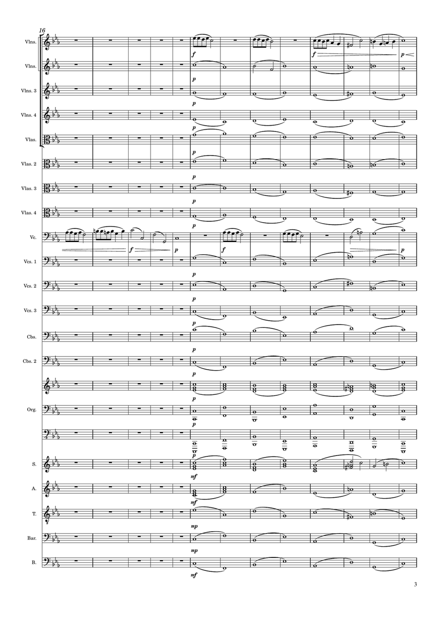 The Memory Full Orchestra - Digital Sheet Music page 3
