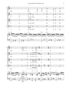 Creator Spirit, By Whose Aid (SATB) 4-Part scores gallery preview page 5