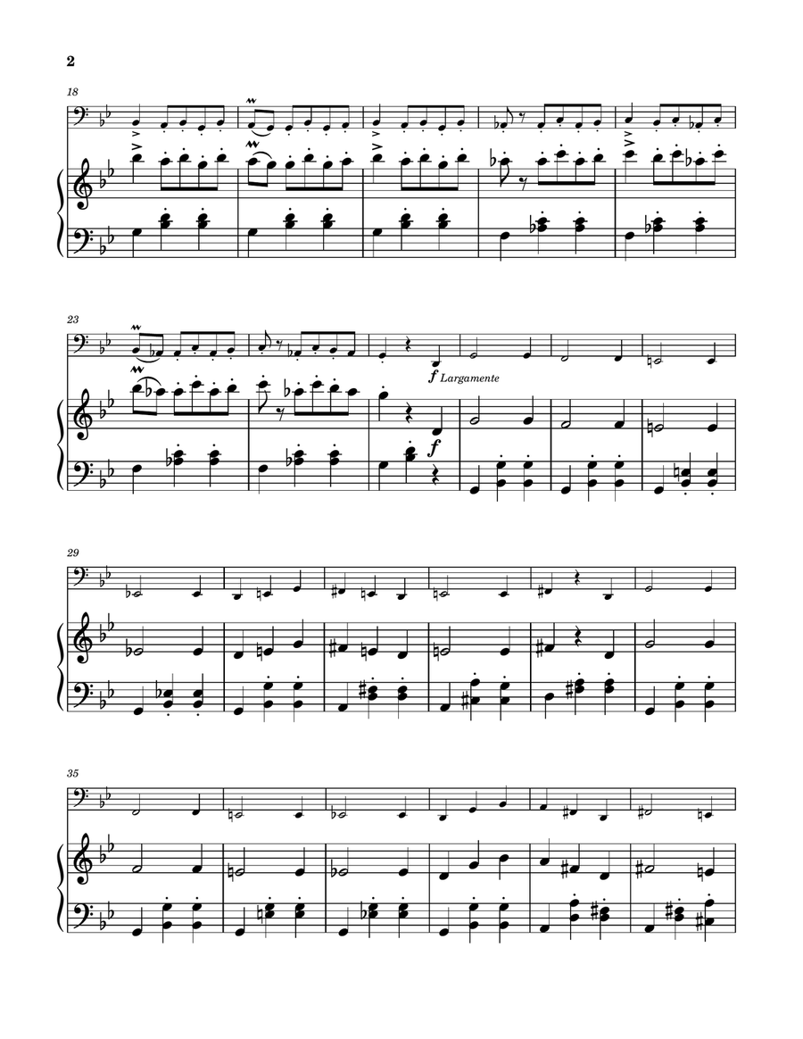 Danse Macabre - Bassoon Solo w/Piano by Camille Saint-Saens Bassoon Solo - Digital Sheet Music page 2