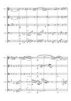 Mahler - Adagietto from Symphony No. 5 for String Ensemble String Orchestra scores gallery preview page 3