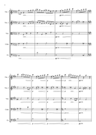 Mahler - Adagietto from Symphony No. 5 for String Ensemble String Orchestra scores gallery preview page 6
