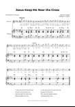 Jesus Keep Me Near the Cross - Soprano Solo (Key of D-Flat Major)