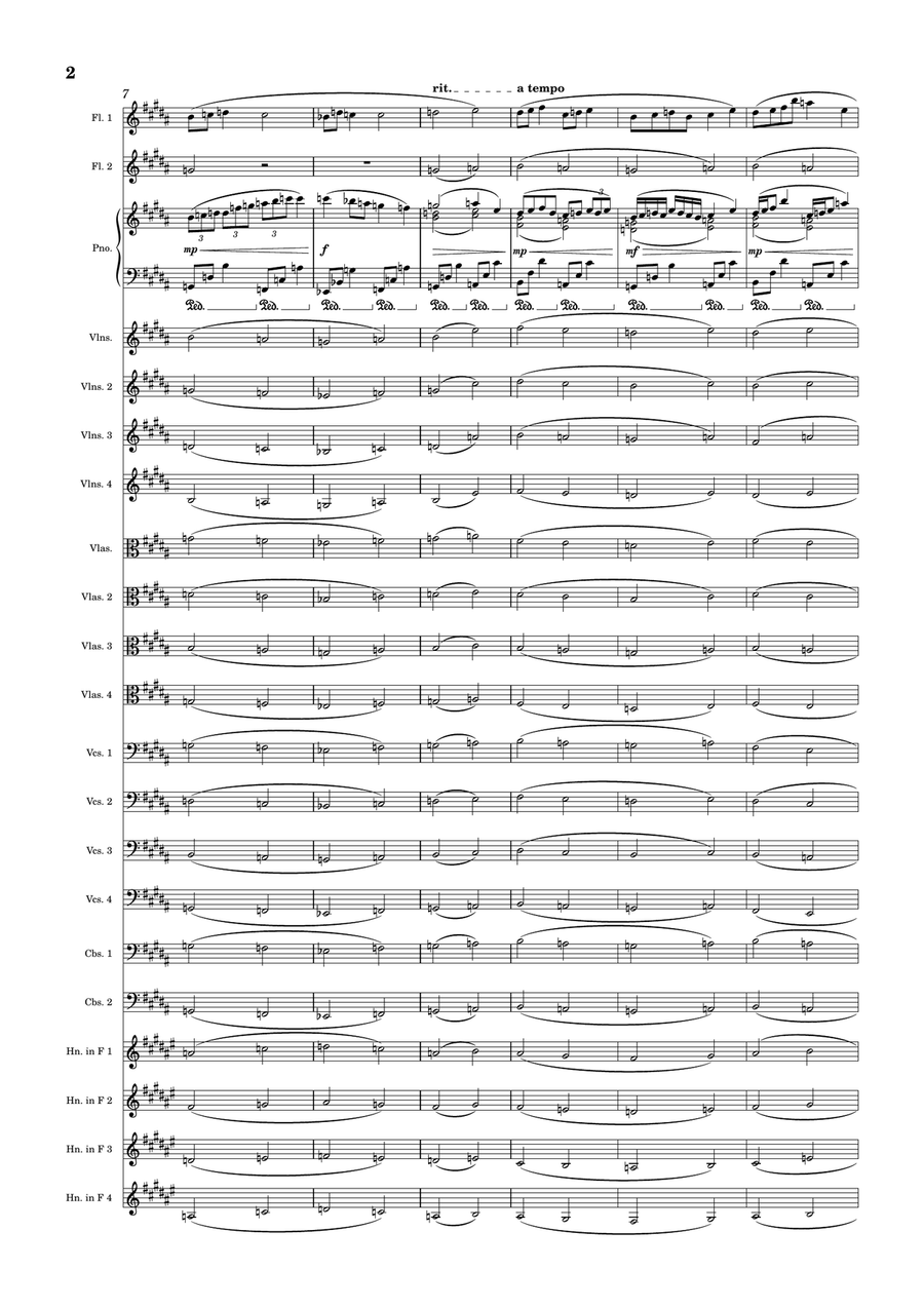 My Nice Planet Full Orchestra - Digital Sheet Music page 2