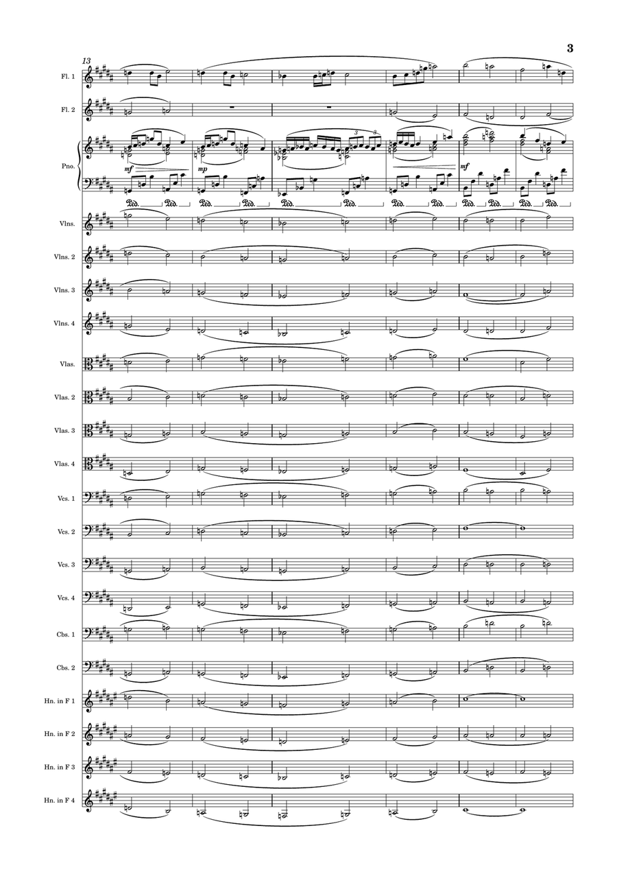 My Nice Planet Full Orchestra - Digital Sheet Music page 3