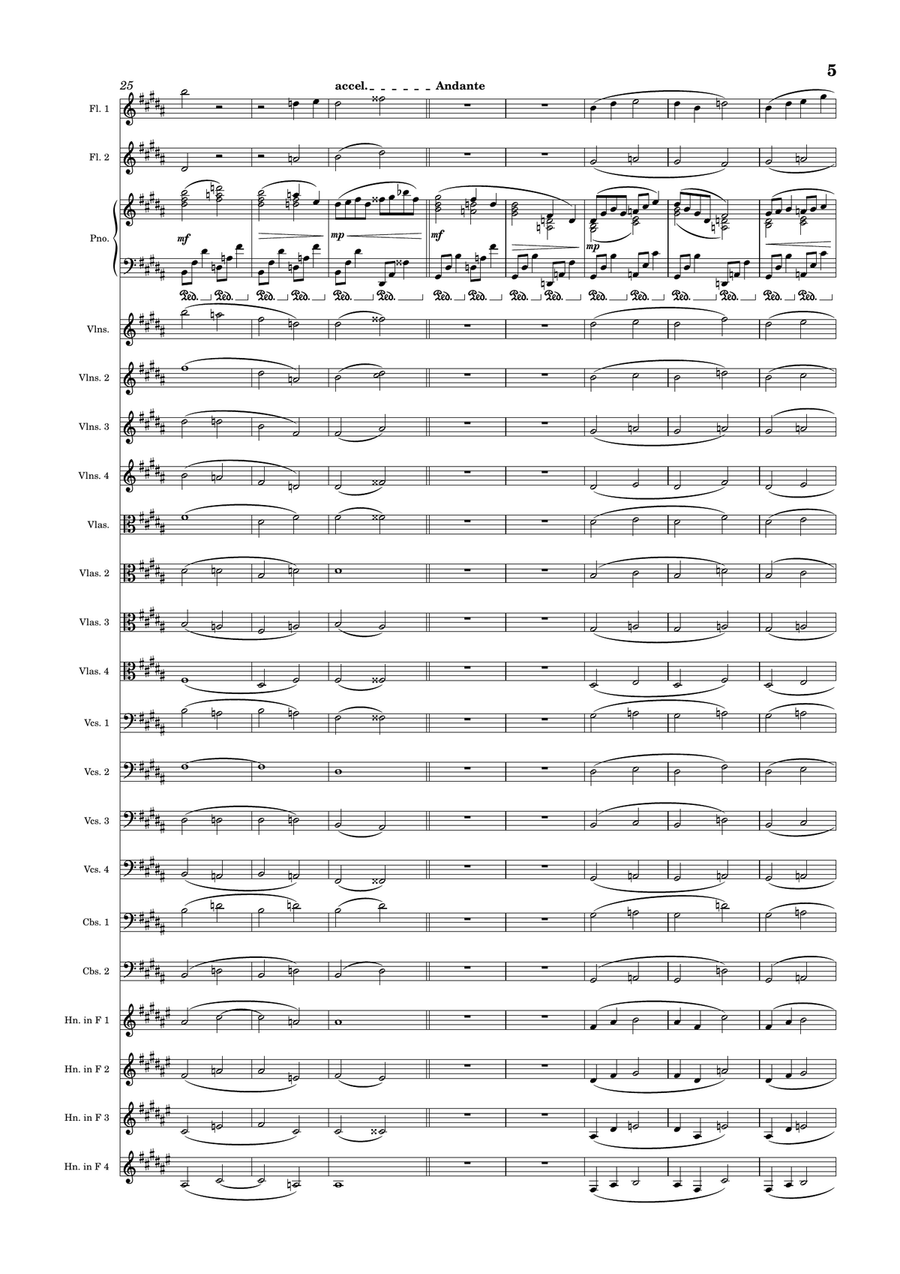 My Nice Planet Full Orchestra - Digital Sheet Music page 5