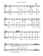 Bridge Over Troubled Water 4-Part scores gallery preview page 4