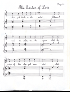 The Garden Of Love Piano, Vocal scores gallery preview page 3