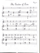The Garden Of Love Piano, Vocal scores gallery preview page 5