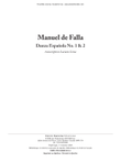 Danza Española No. 1 & 2