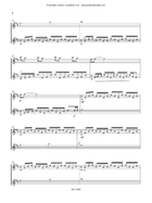 Deux regards, un chemin Guitar Duet scores gallery preview page 4