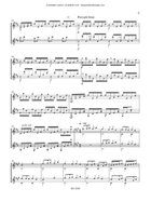 Deux regards, un chemin Guitar Duet scores gallery preview page 5