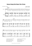 Jesus Keep Me Near the Cross - Soprano Solo (Key of F Major)