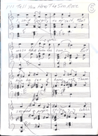 I’ll Tell You How The Sun Rose Piano, Vocal scores gallery preview page 5