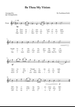 Be Thou My Vision - Easy Piano Solo (Bb Major)
