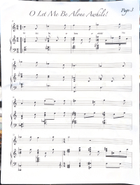O Let Me Be Alone Awhile Piano, Vocal scores gallery preview page 3