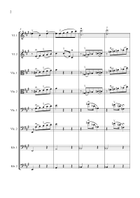 Romanze in A-Dur für Streicher (STR) String Orchestra scores gallery preview page 3