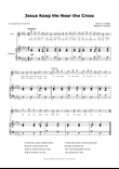 Jesus Keep Me Near the Cross - Tenor Solo (Key of D-Flat Major)